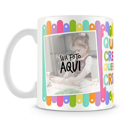 Caneca Personalizada Infantil Mod.1 (2 Fotos)