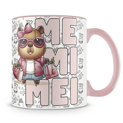 Caneca Capivara Me Mimei (Mod.2)