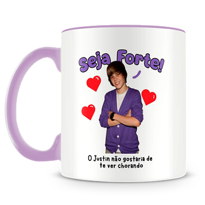Caneca Justin Bieber Meme
