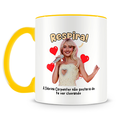 Caneca Sabrina Carpenter Meme
