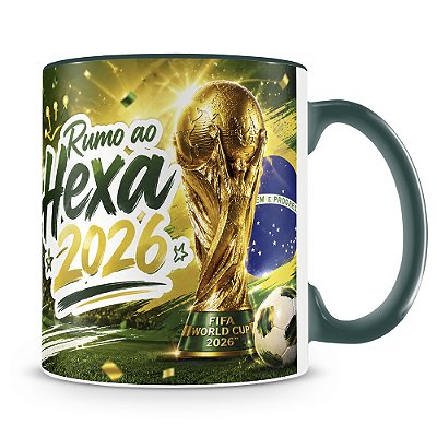 Caneca Copa Do Mundo (Com Foto) Mod. 7