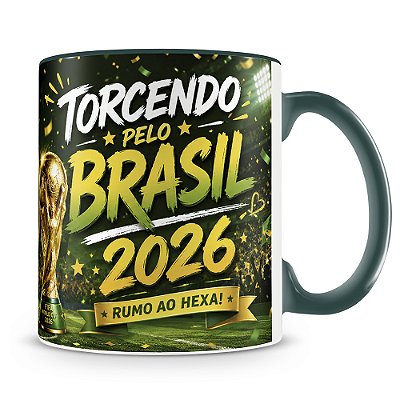 Caneca Copa Do Mundo (Com Foto) Mod. 8