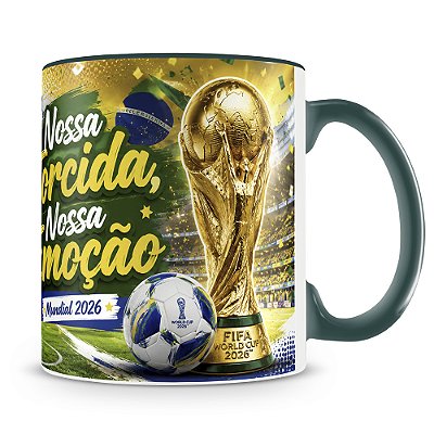 Caneca Copa Do Mundo (Com Foto) Mod. 12