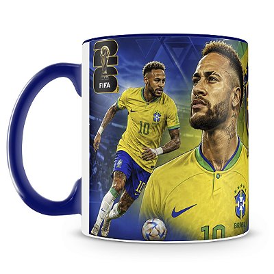 Caneca Copa Do Mundo (Neymar Jr.)