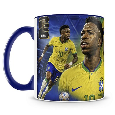 Caneca Copa Do Mundo (Vinícius Jr.)
