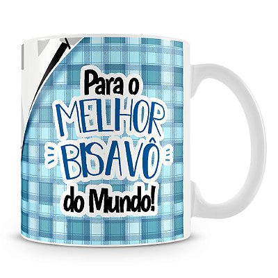 Caneca Para Melhor Bisavô do Mundo (Com Foto)