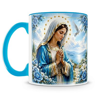 Caneca Oração Maria Mãe de Deus