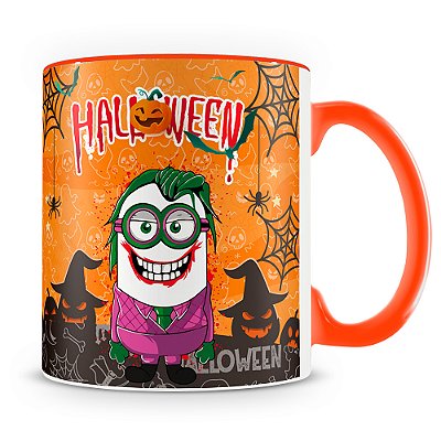 Caneca Halloween Minion (Com Foto)