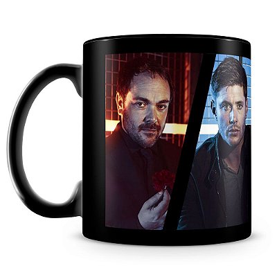 Caneca Personalizada Supernatural (100% Preta)