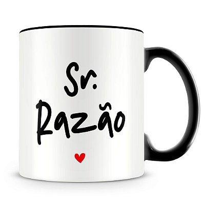 Caneca Personalizada Senhor Razão