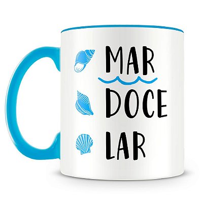 Caneca Personalizada Mar Doce Lar