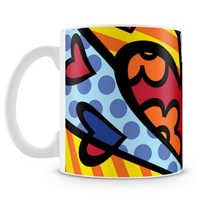 Caneca Personalizada Romero Britto A New Day