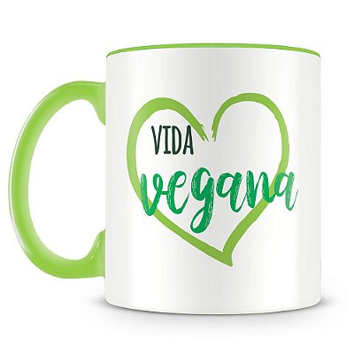 Caneca Personalizada Vida Vegana