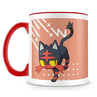 Caneca Personalizada Pokémon Litten (Mod.2)