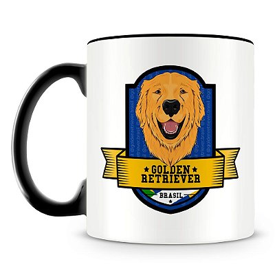 Caneca Golden Retriever Brasil (Mod.3)