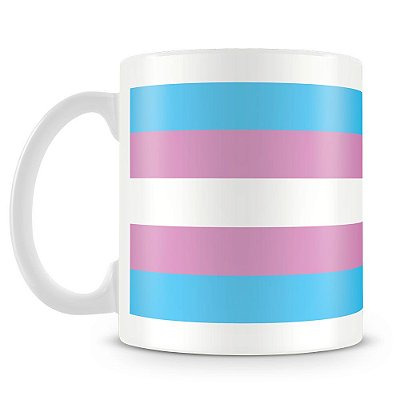 Caneca Personalizada Bandeira Trans