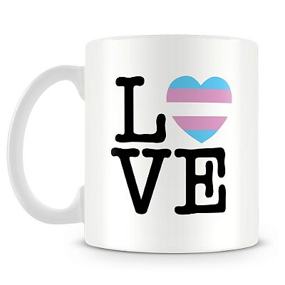 Caneca Personalizada Trans Love