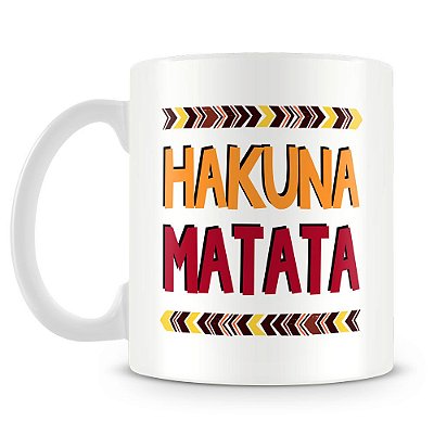 Caneca Personalizada Hakuna Matata