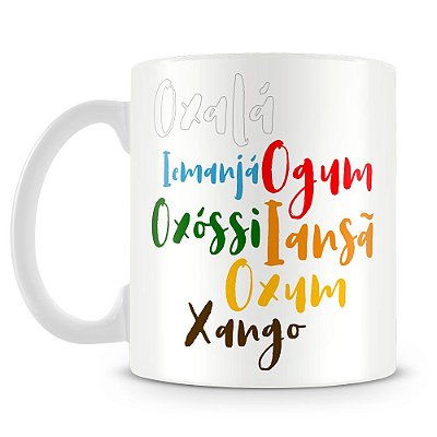 Caneca Personalizada Orixás