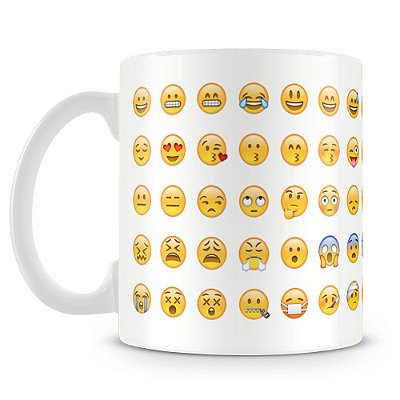 Caneca Personalizada Emoji Whatsapp