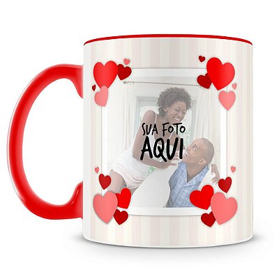 Caneca Personalizada Com Foto Mod.7 (2 Fotos)