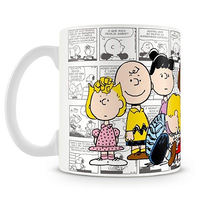 Caneca Personalizada Turma do Snoopy