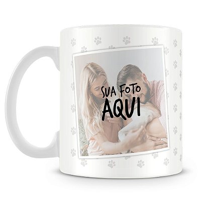 Caneca Personalizada Seu Pet Mod.4 (2 Fotos)