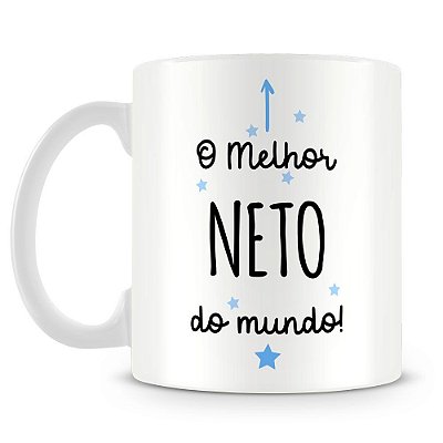 Caneca Personalizada O Melhor Neto do Mundo