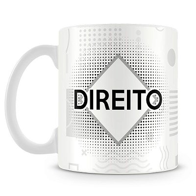 Caneca Personalizada Direito (Com Nome)