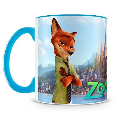 Caneca Personalizada Zootopia