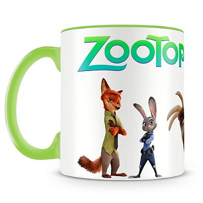 Caneca Personalizada Zootopia (Mod.2)