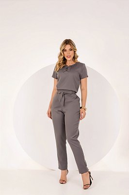 SCRUB DIVA CINZA