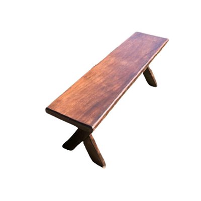 Banco de Madeira Maciça - Área Gourmet - 2,50x0,35M TABACO