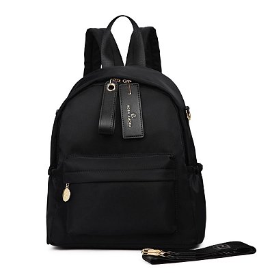 Mochila casual cor preta