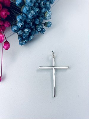 Pingente de Cruz - Prata 925