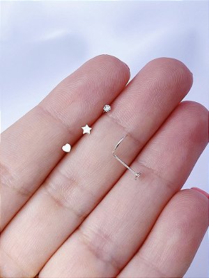 Piercing Nariz - Prata 925