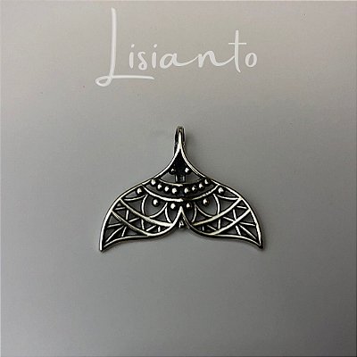 Pingente Rabo de Baleia Vazado - Prata 925