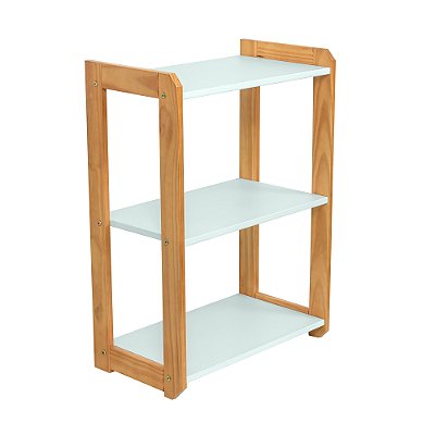 Estante Montessori para Brinquedos Verde