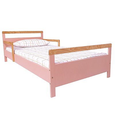 Cama Infantil Montessoriana Rosa Blush - Bella