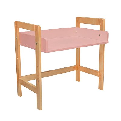 Mesa Infantil com Regulagem - Rosa Blush