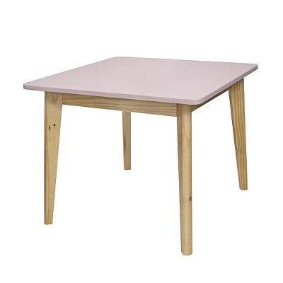 Mesa Infantil Rosa Blush - Theo