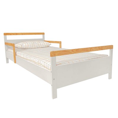 Cama Infantil Montessoriana Cinza Greige - Bella