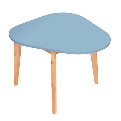 Mesa Infantil Orgânica - Azul