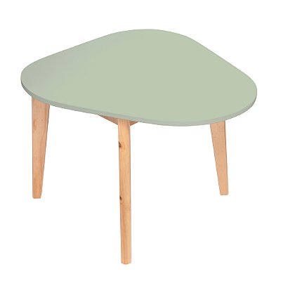 Mesa Infantil Orgânica - Verde Oliva