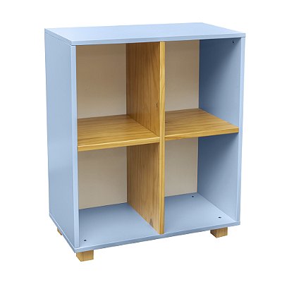 Estante Montessori Nichos - Azul