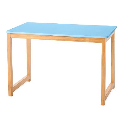 Mesa Retangular Juvenil Luna - Azul