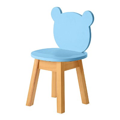 Cadeira Infantil Urso - Azul