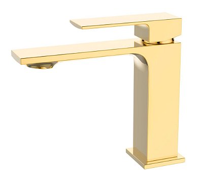 MISTURADOR MONOCOMANDO PARA BANHEIROS E LAVABOS LX2296G - GOLD