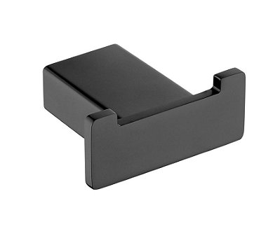 CABIDE PARA TOALHAS LX7165B - BLACK MATTE