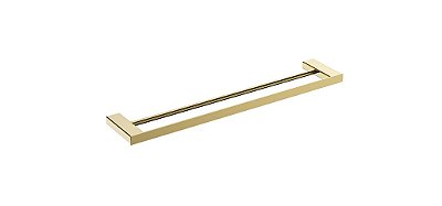 PORTA TOALHA DUPLO LX7122G - GOLD